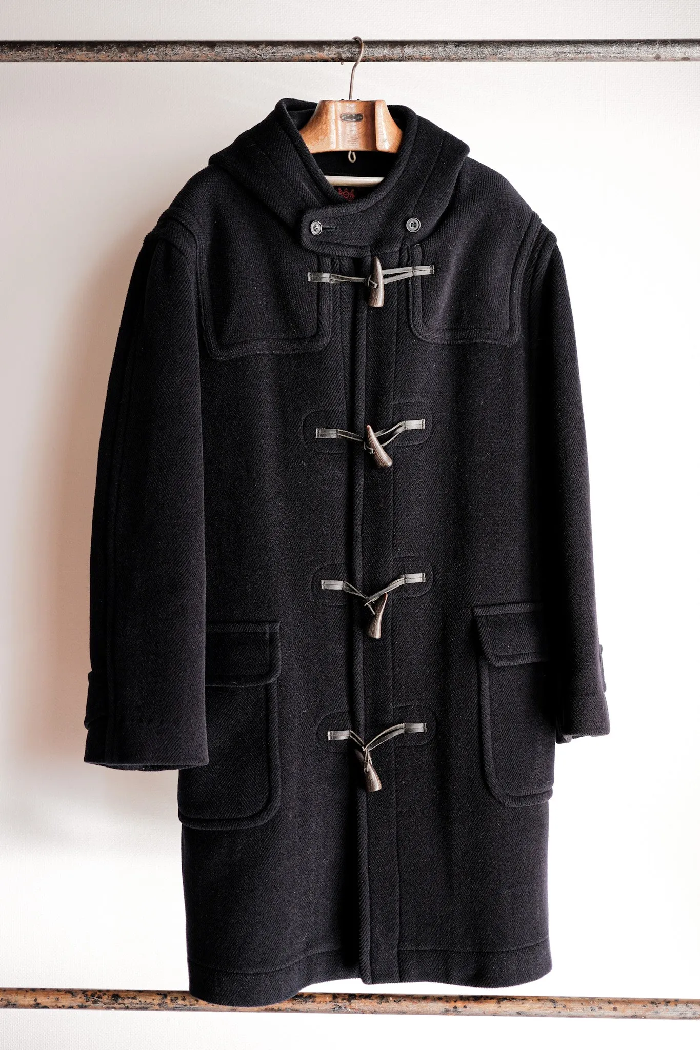 【~90's】OLD ENGLAND PARIS Wool Duffle Coat "Moorbrook"