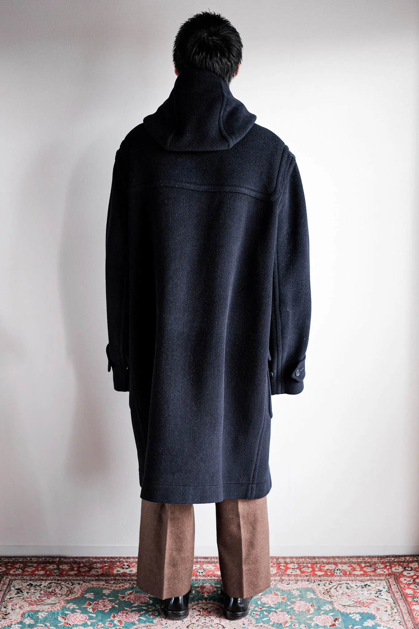 【~90's】OLD ENGLAND PARIS Wool Duffle Coat "Moorbrook"