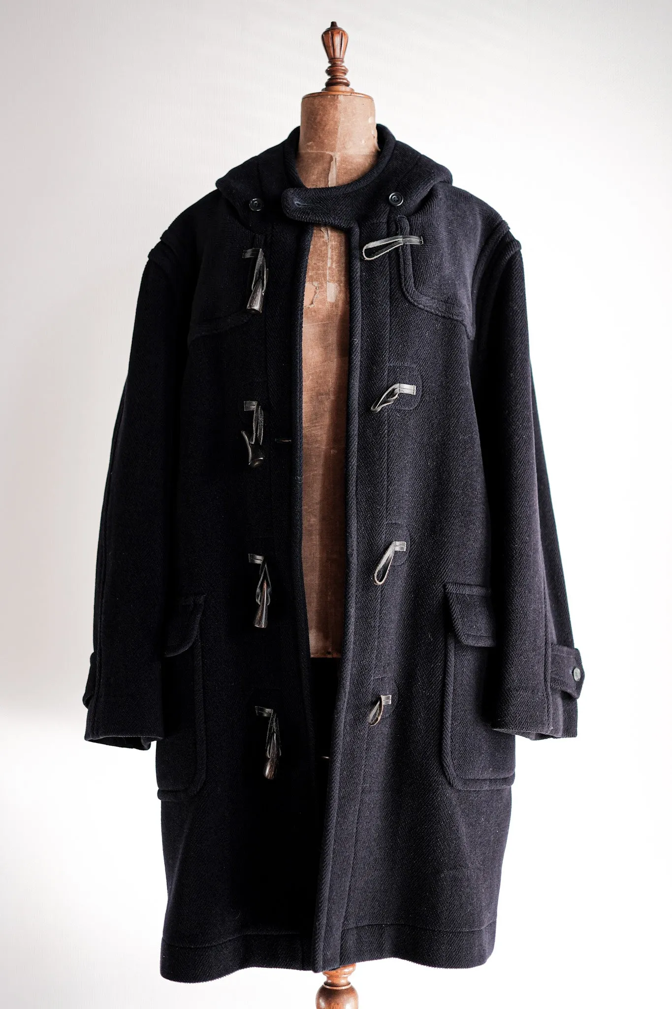 【~90's】OLD ENGLAND PARIS Wool Duffle Coat "Moorbrook"