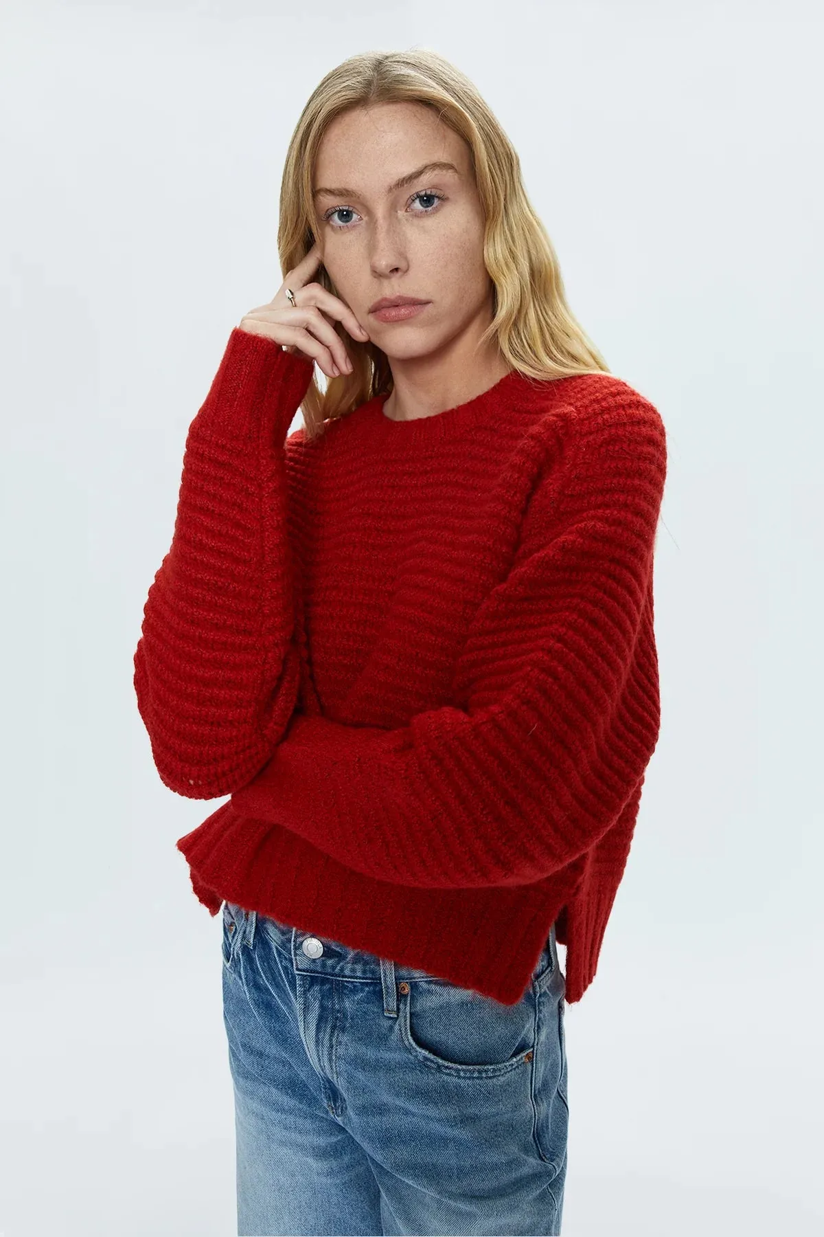 Adina Everyday Sweater | Rouge