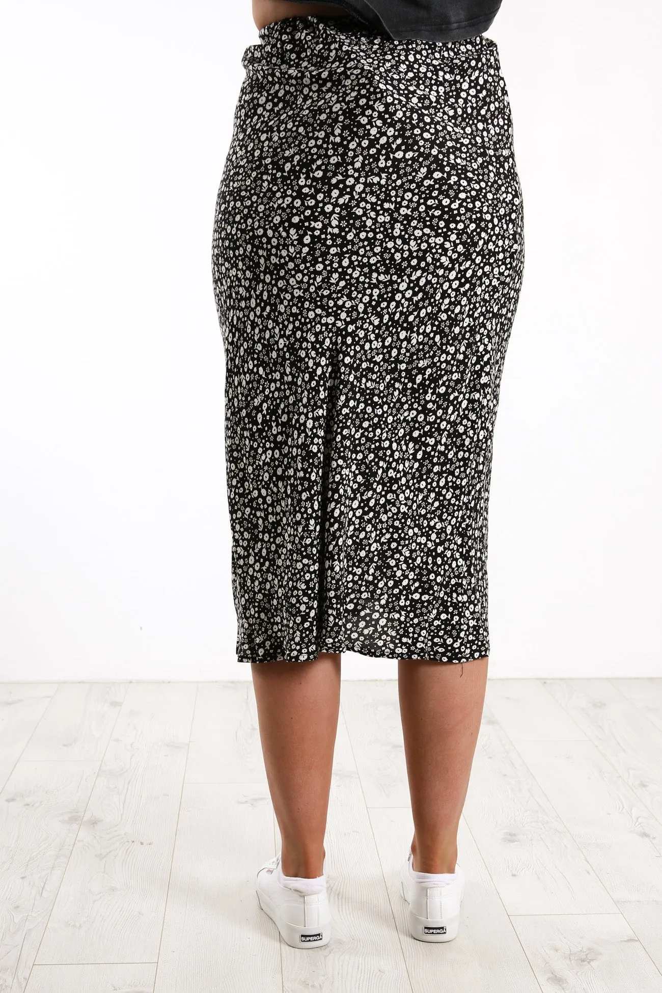 Alexandria Midi Skirt Print