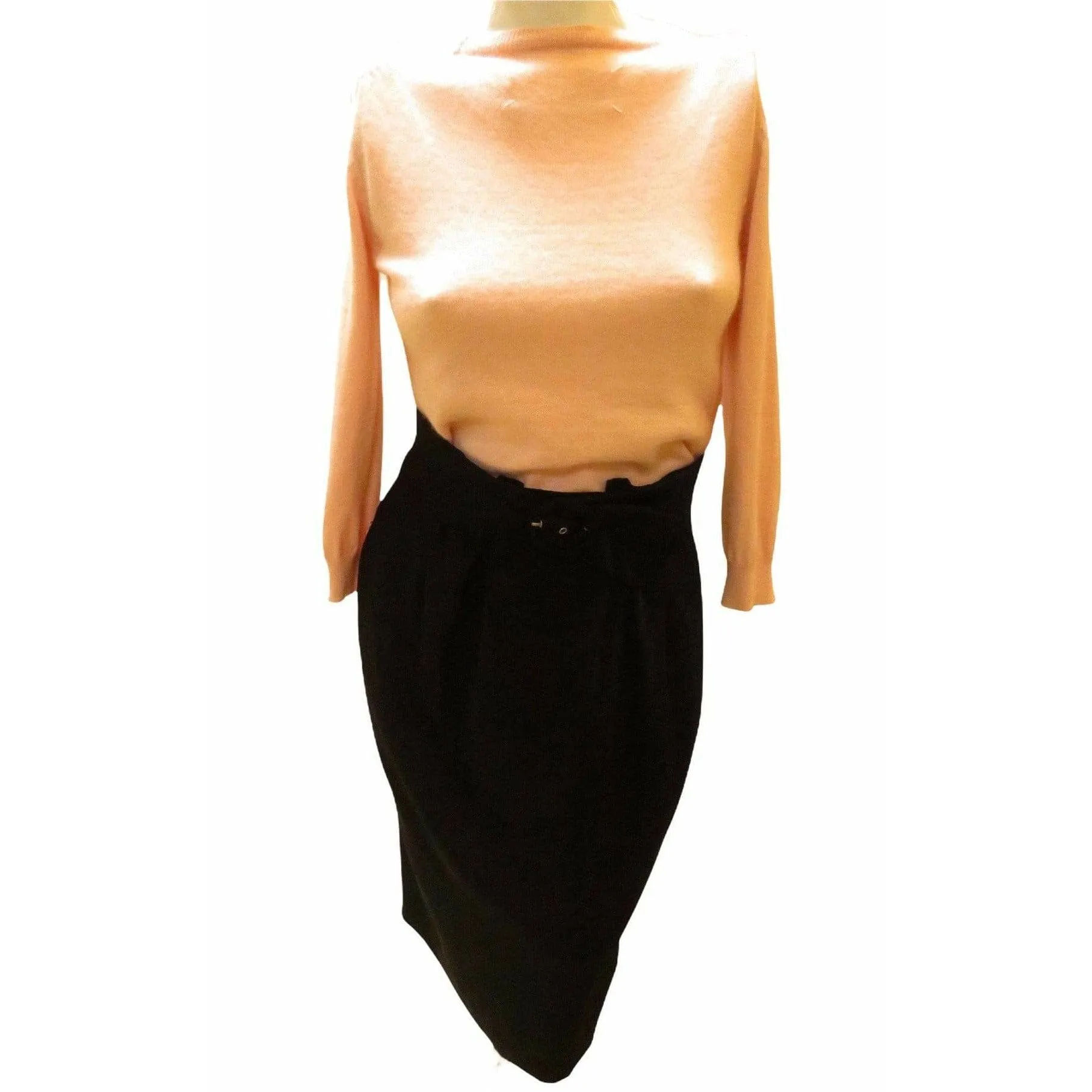 Chantal Thomass High-waisted Belted Pencil Skirt