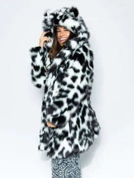 Classic Spotted Leopard Faux Fur Coat