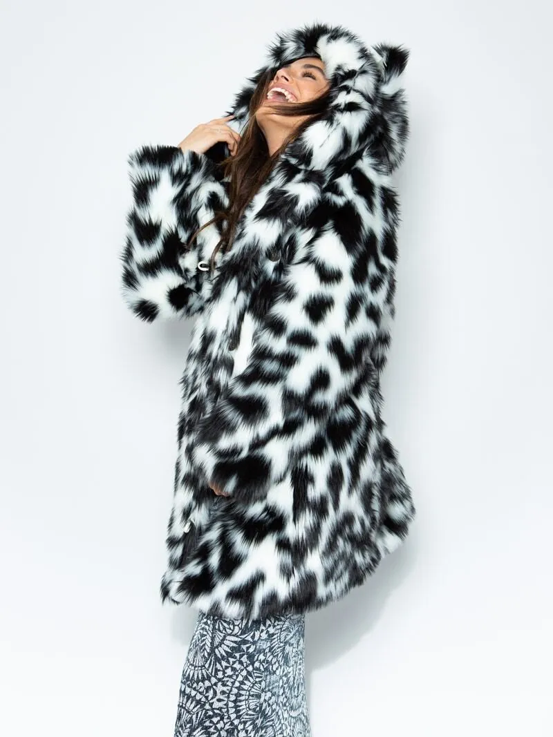 Classic Spotted Leopard Faux Fur Coat