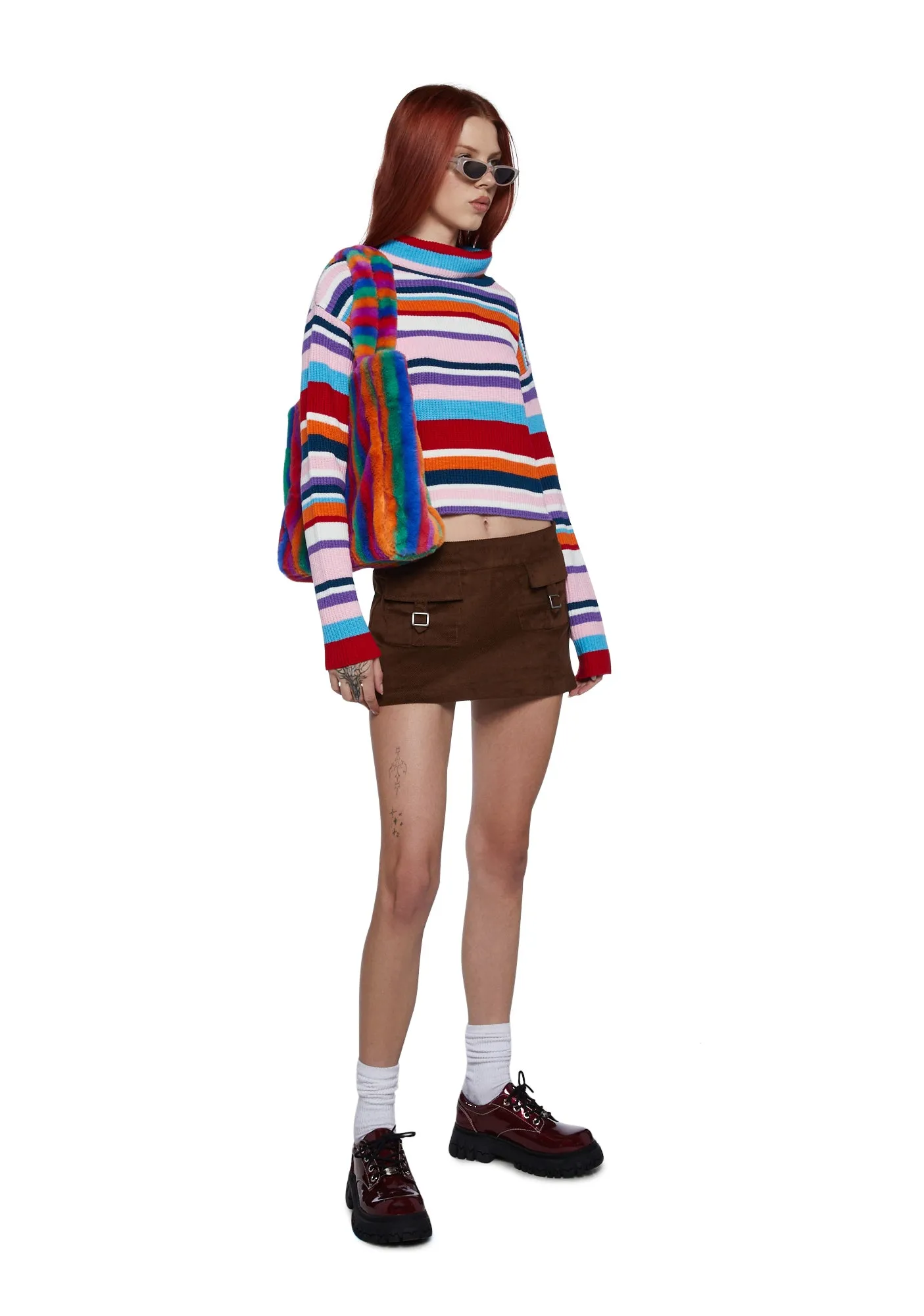 Cool Breeze Turtleneck Sweater - Multi