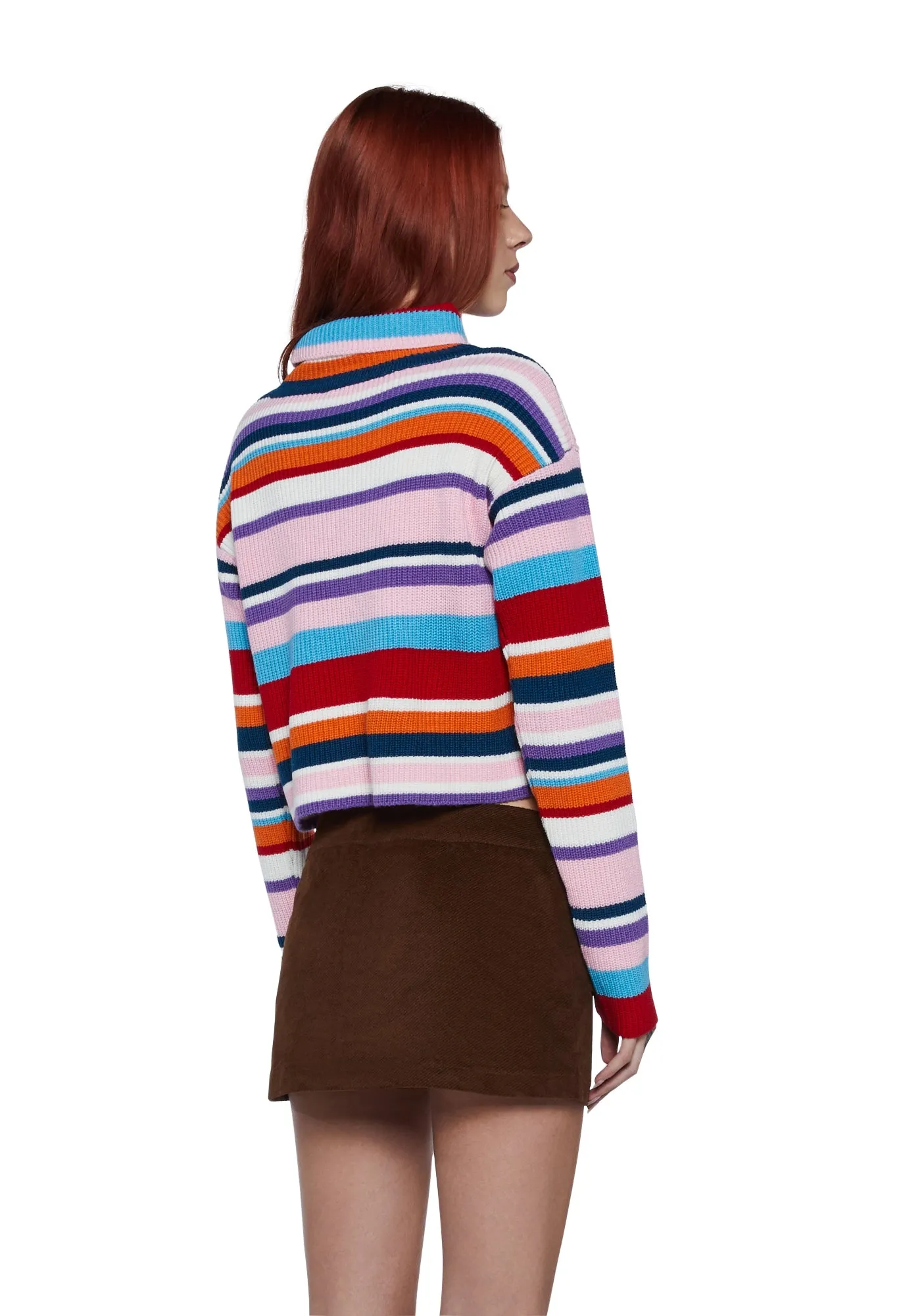 Cool Breeze Turtleneck Sweater - Multi