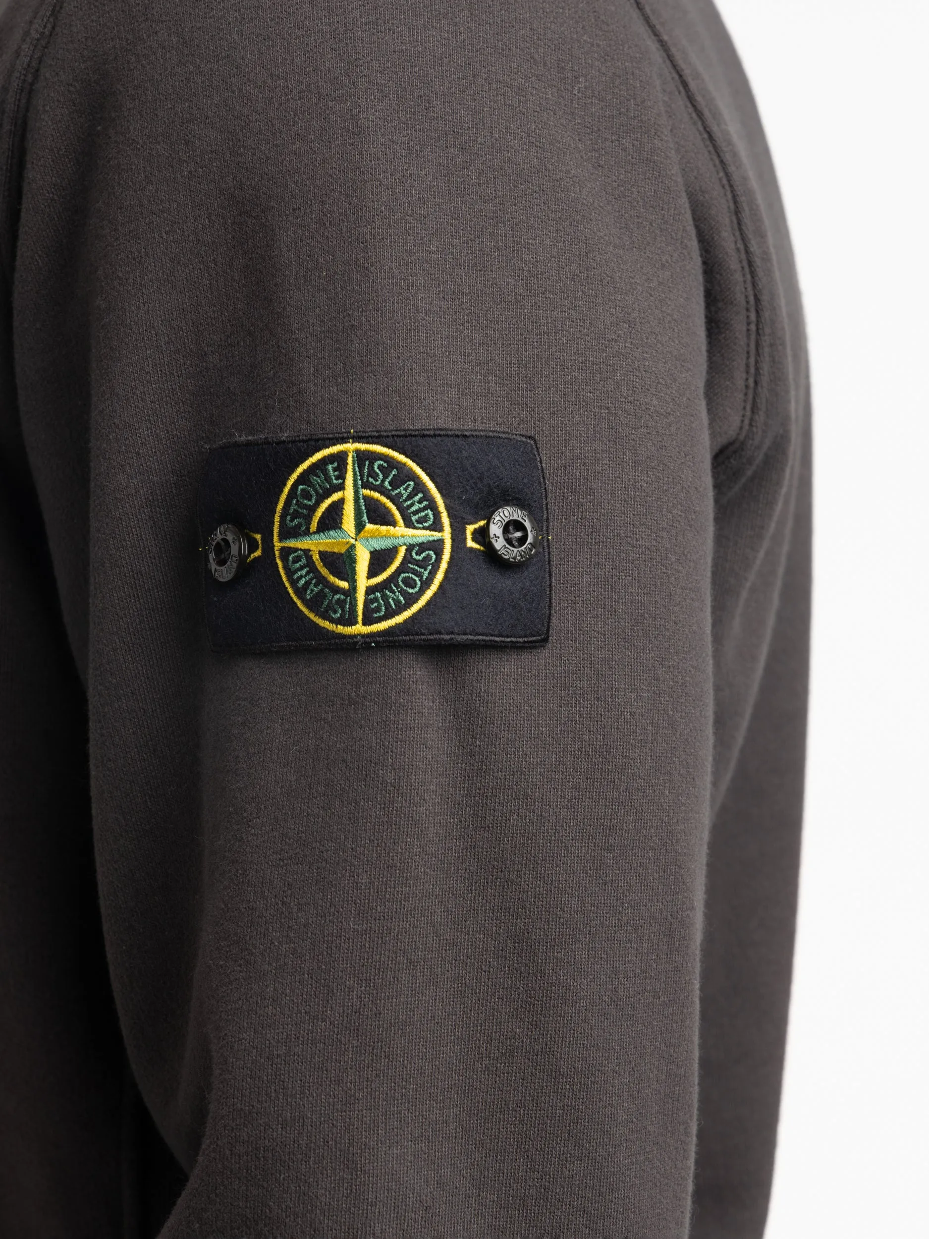 Dark Grey Felpa Quarter Zip Sweatshirt