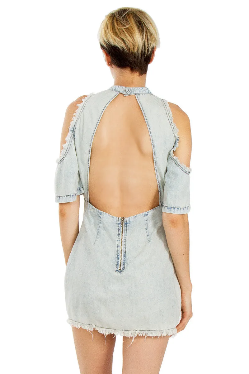 Denim Down Dress