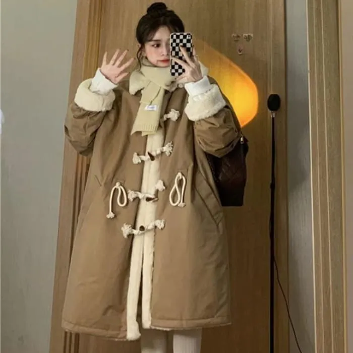 Fleece-Lined Duffle Coat