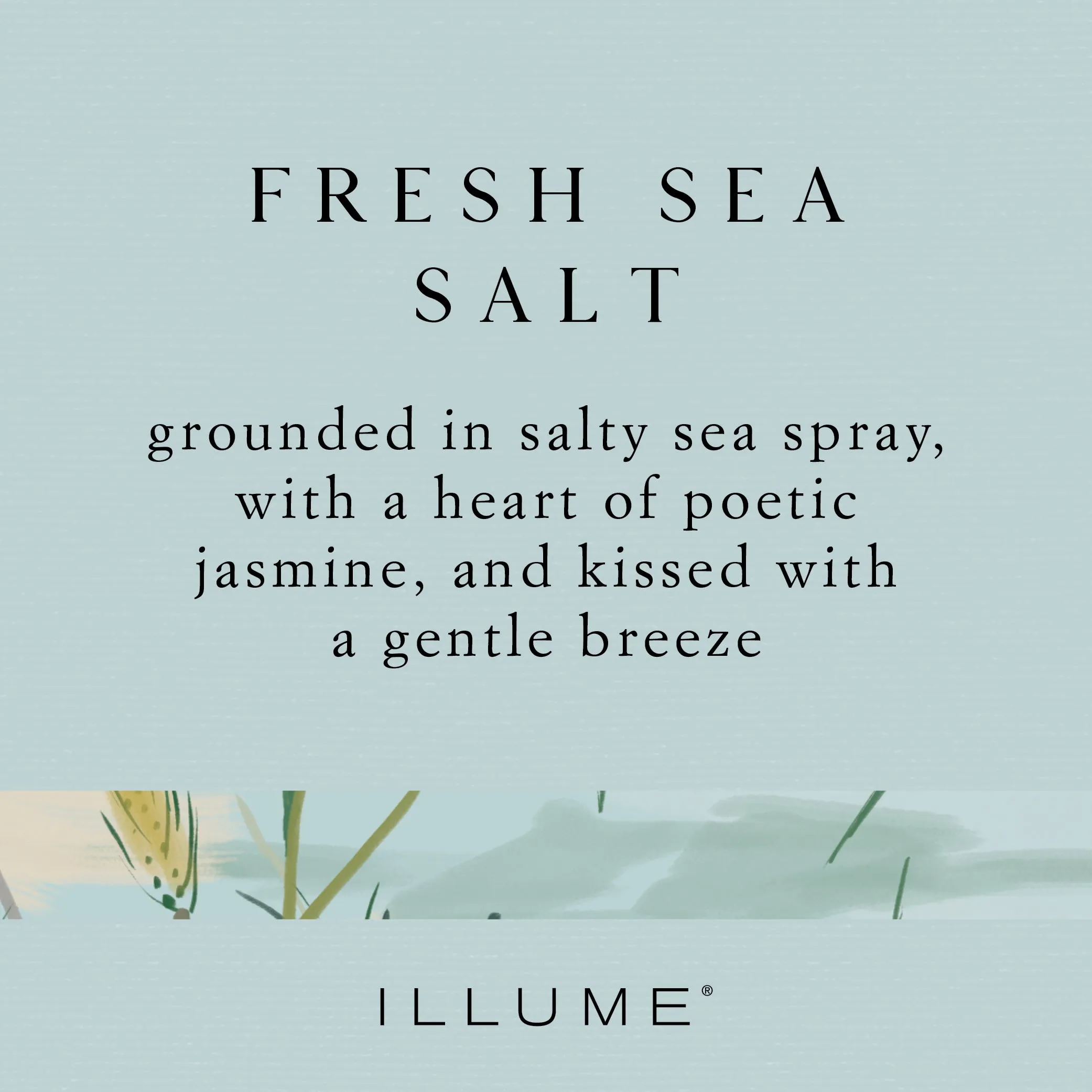 Fresh Sea Salt Refillable Aromatic Diffuser