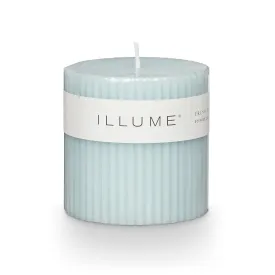 Fresh Sea Salt Small Fragranced Pillar Candle