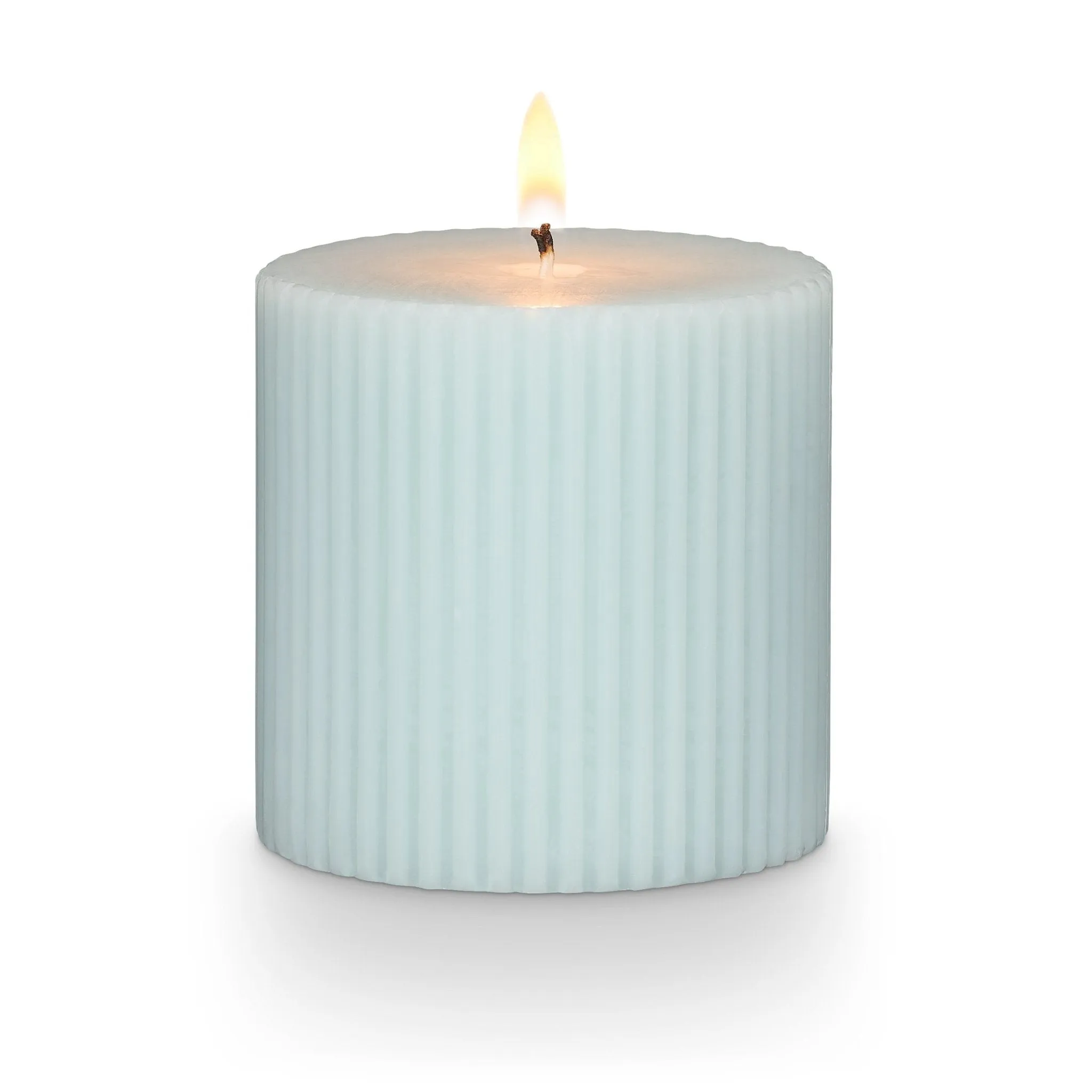 Fresh Sea Salt Small Fragranced Pillar Candle