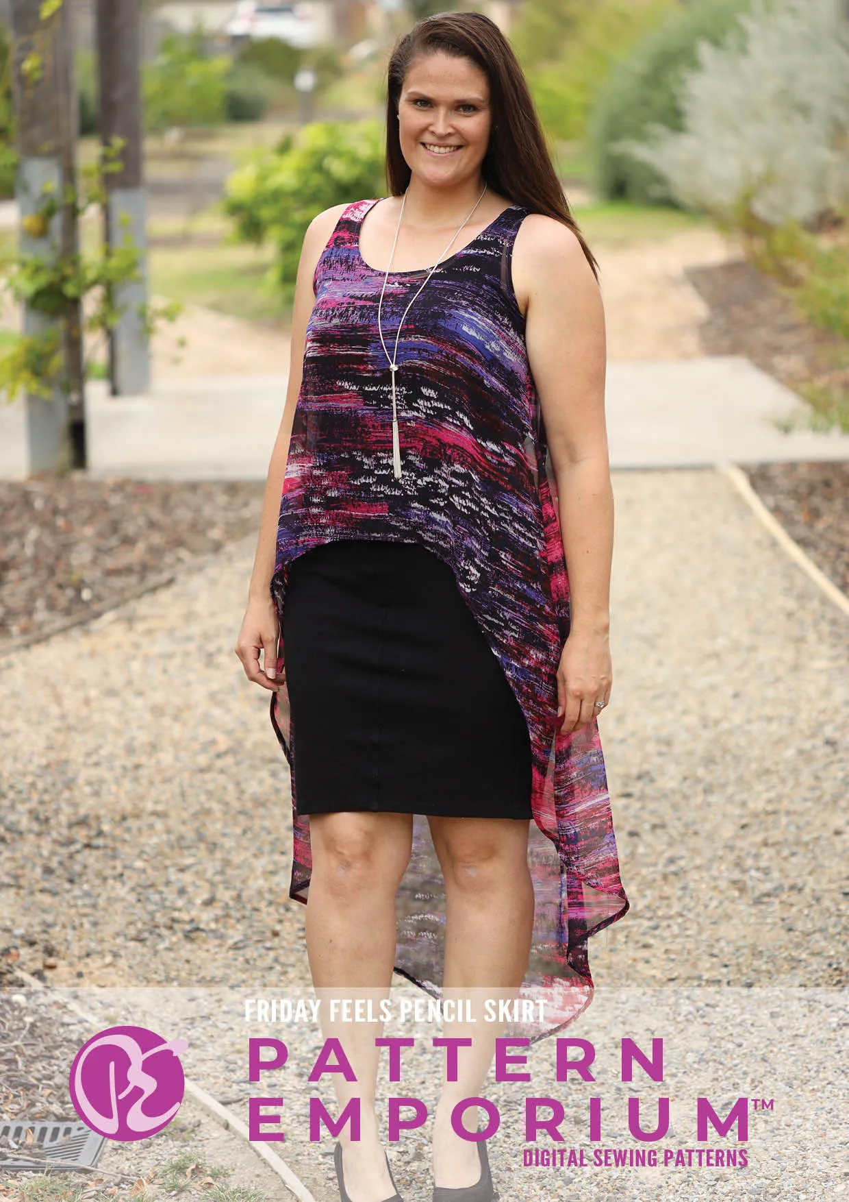 Friday Feels | Pencil Skirt Sewing Pattern