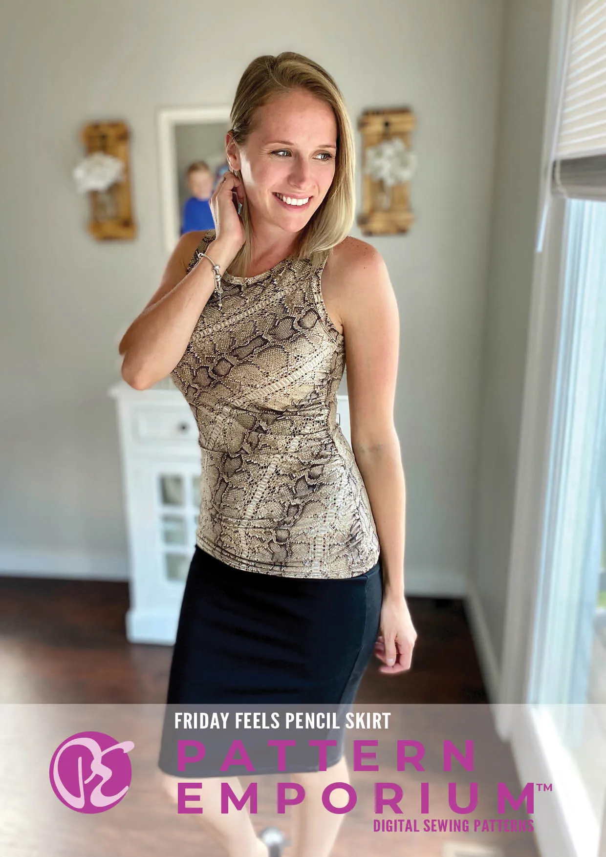 Friday Feels | Pencil Skirt Sewing Pattern