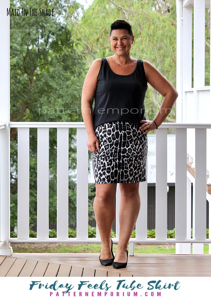 Friday Feels | Pencil Skirt Sewing Pattern