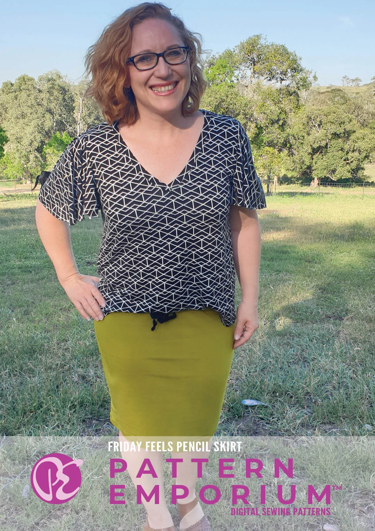 Friday Feels | Pencil Skirt Sewing Pattern