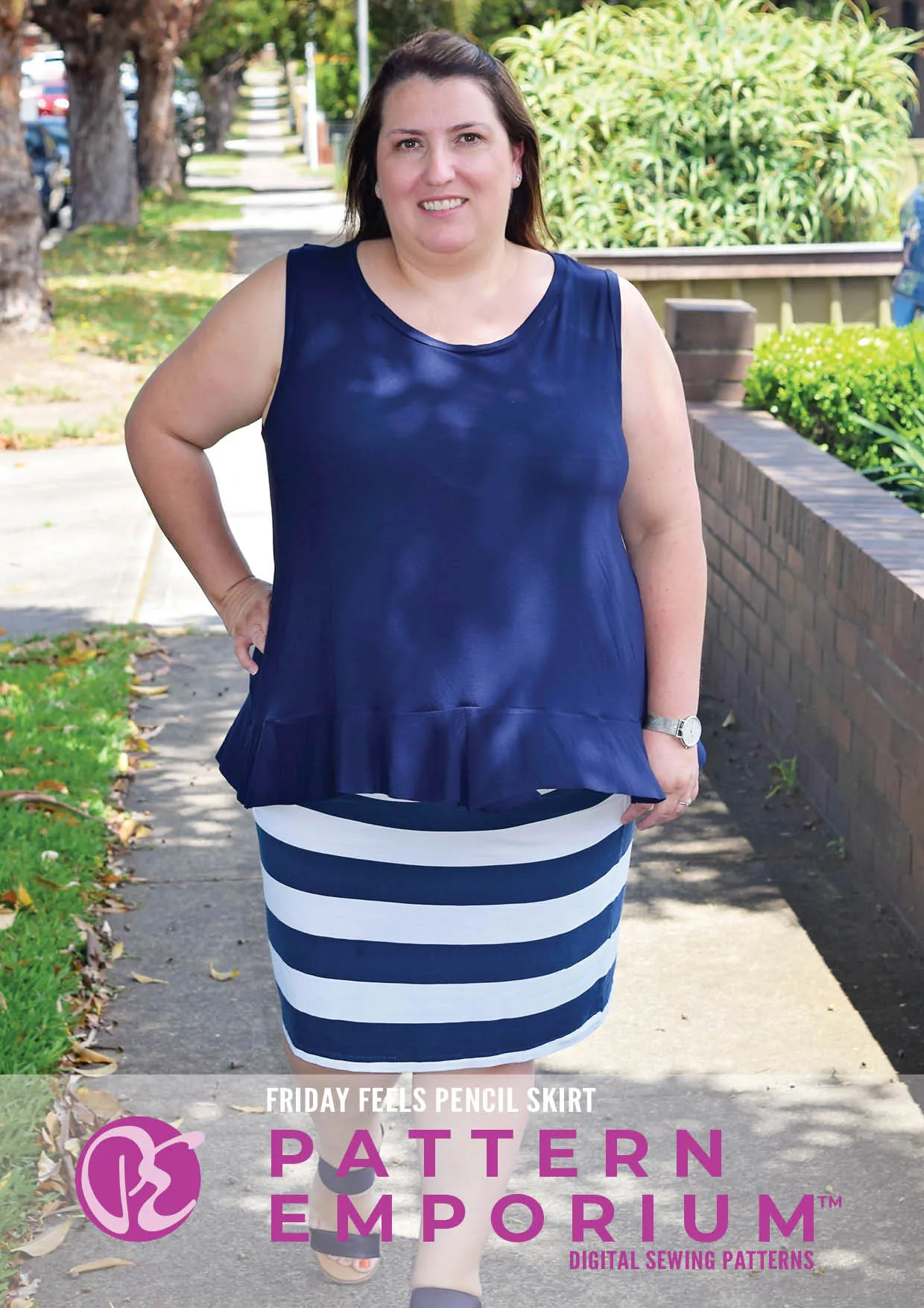 Friday Feels | Pencil Skirt Sewing Pattern