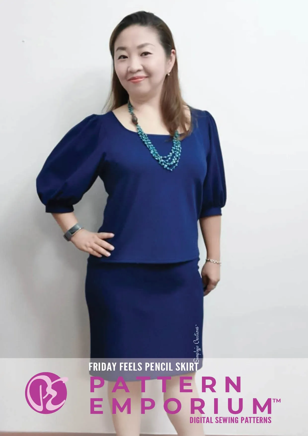 Friday Feels | Pencil Skirt Sewing Pattern