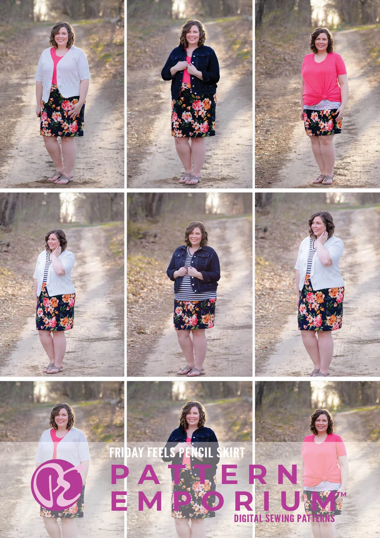 Friday Feels | Pencil Skirt Sewing Pattern