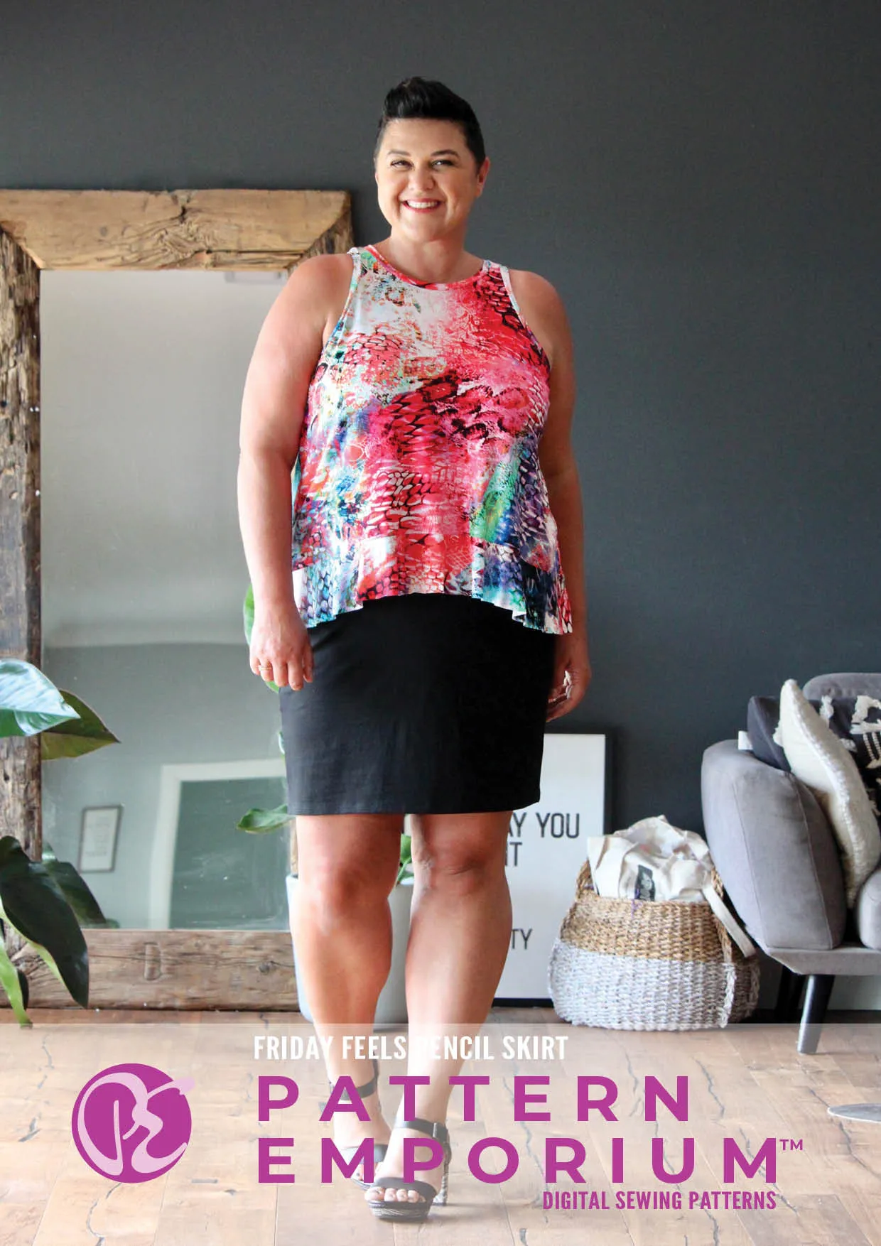 Friday Feels | Pencil Skirt Sewing Pattern