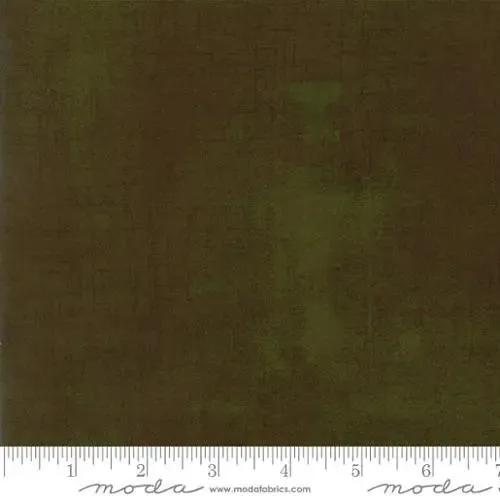 Green Grunge Basics Wren 44"/45" Fabric Per Yard