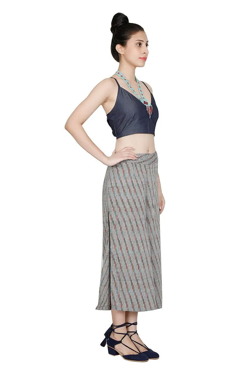 Ikat Cotton Culottes