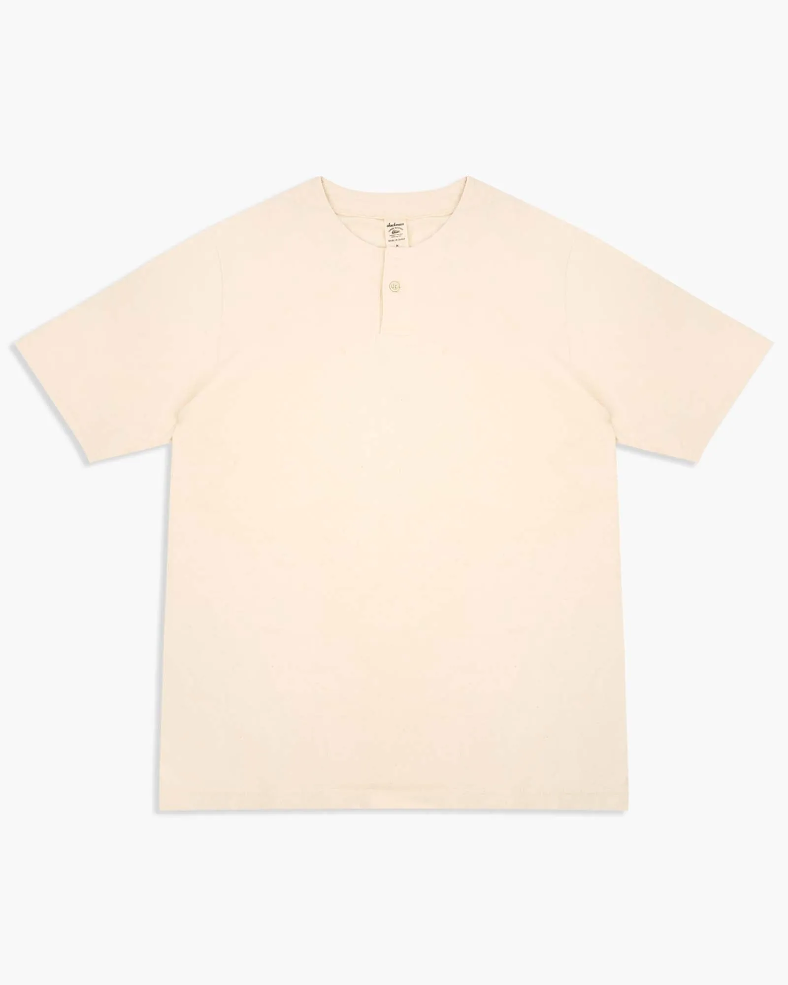 Jackman Henley Neck Tee - Kinari