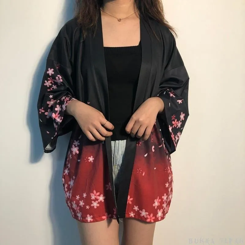 Japanese Kimono Cardigan Kitsune V2