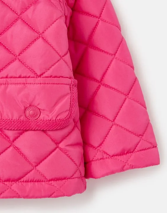 Joules Girls Mabel Quilted Coat