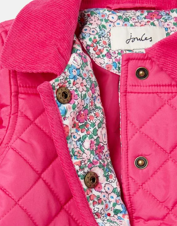 Joules Girls Mabel Quilted Coat