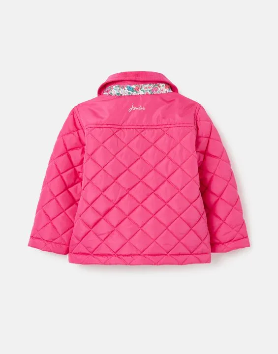 Joules Girls Mabel Quilted Coat