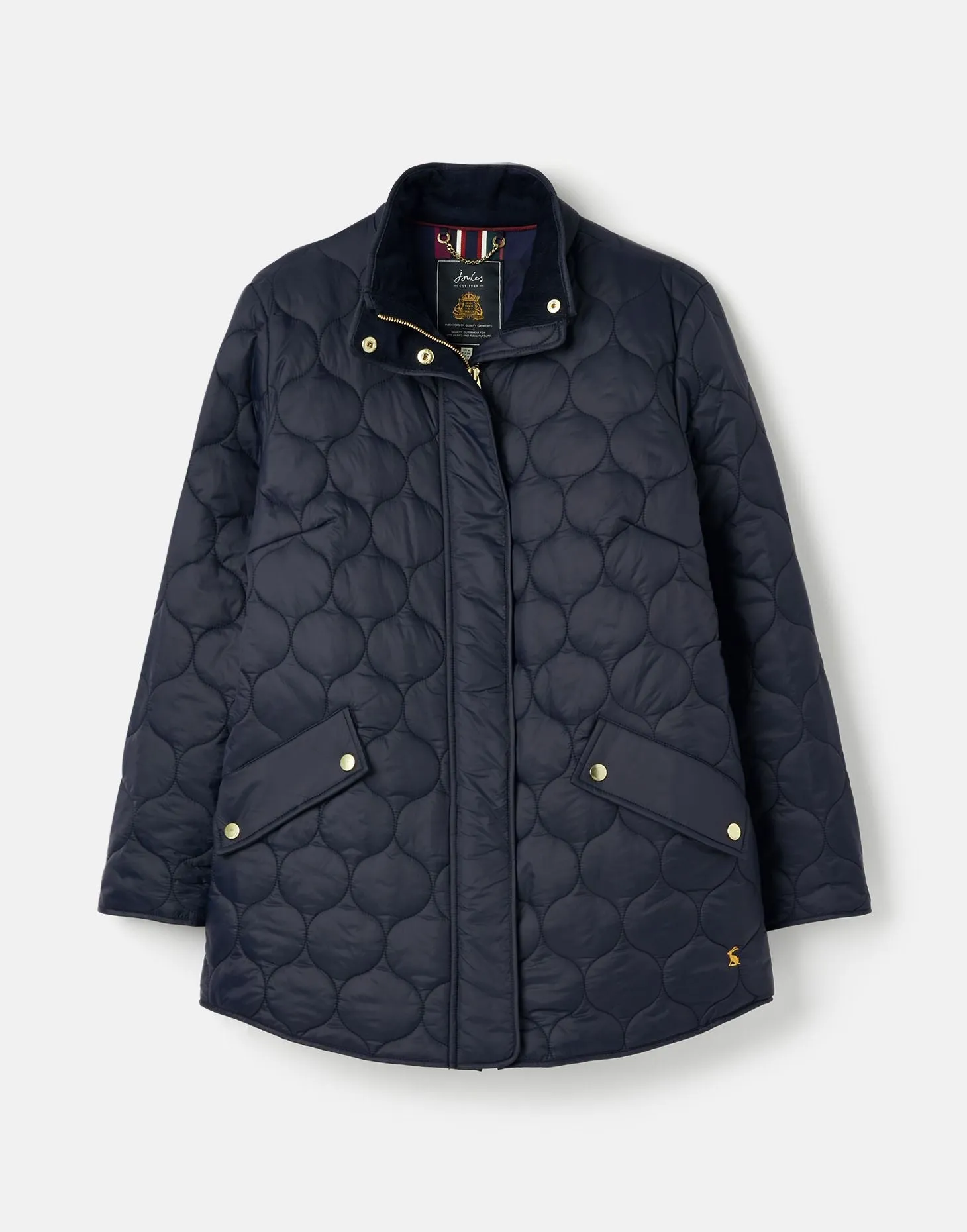 Joules | Rosedale Mid Length Quilted Coat | Women's