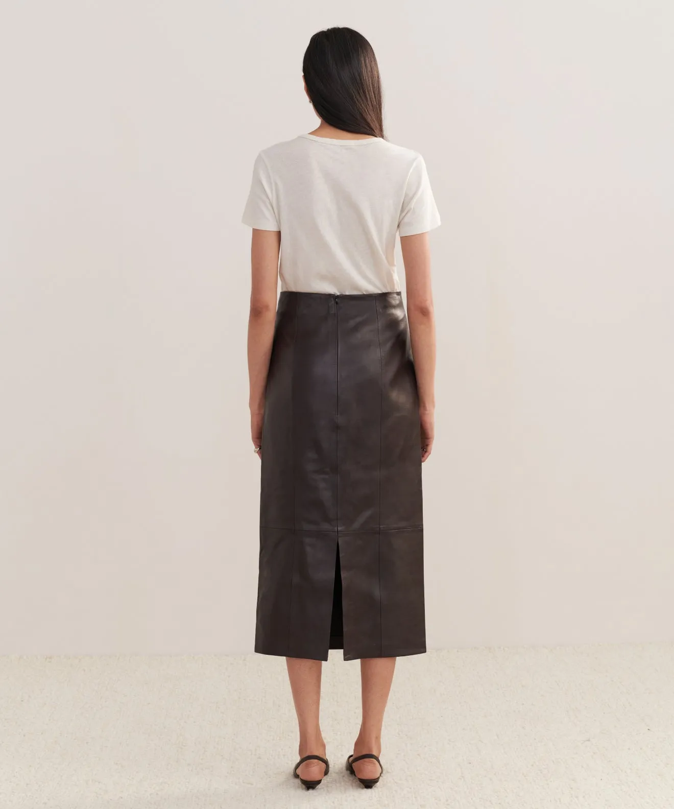 Leather Sienna Skirt