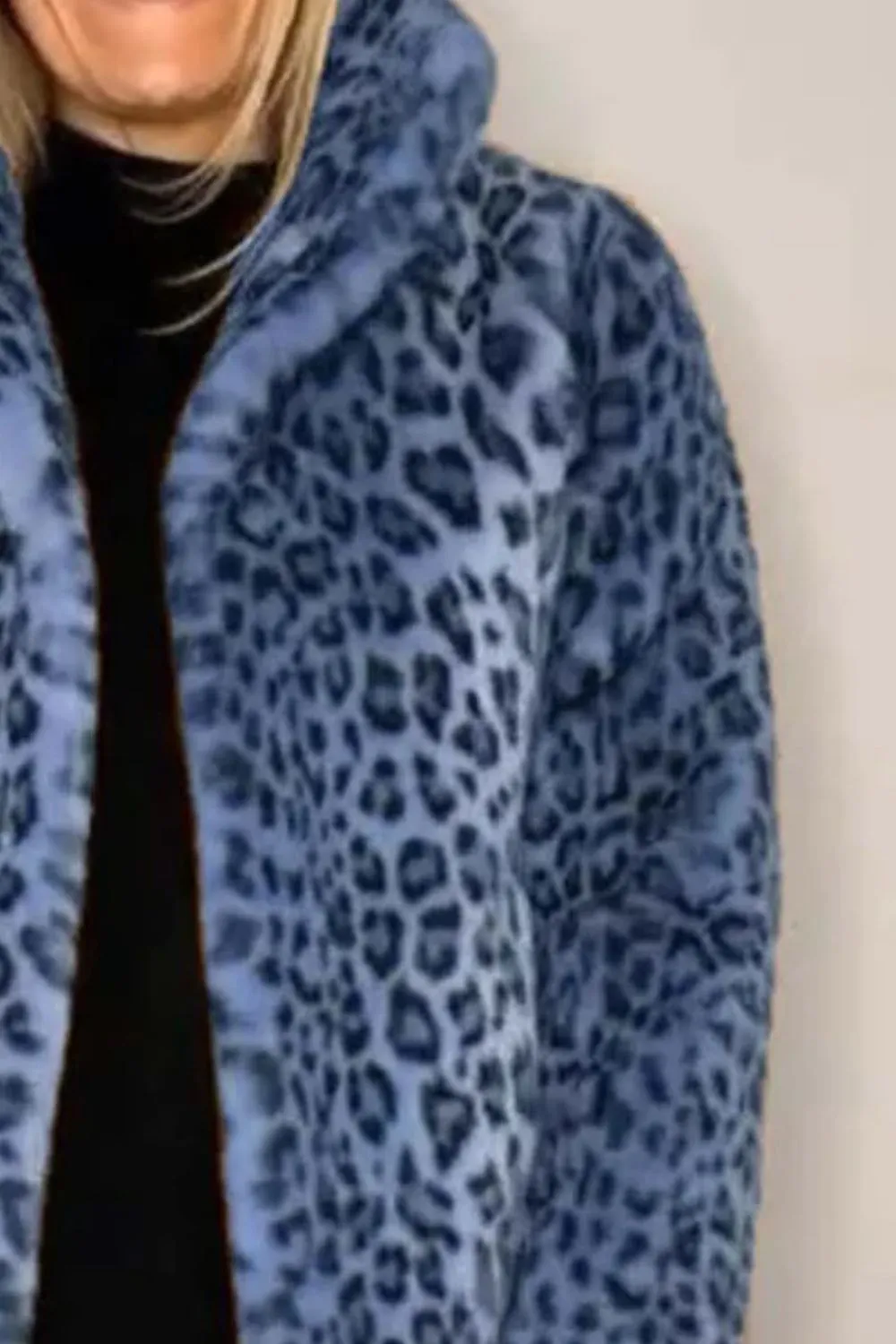 Leopard Faux Fur Coat