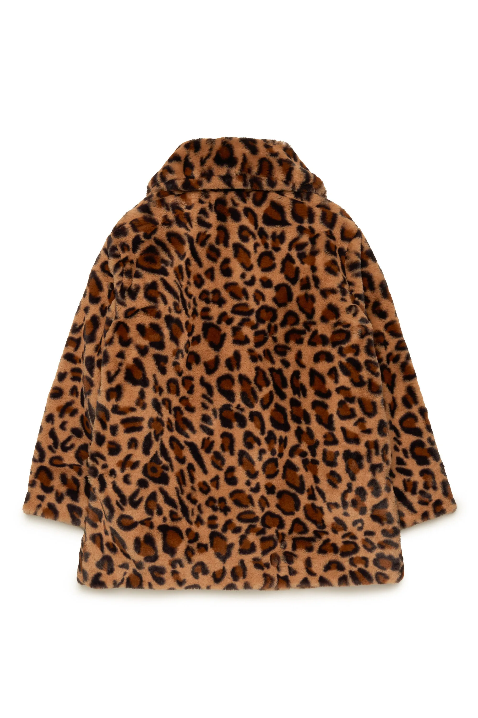 Leopard print coat