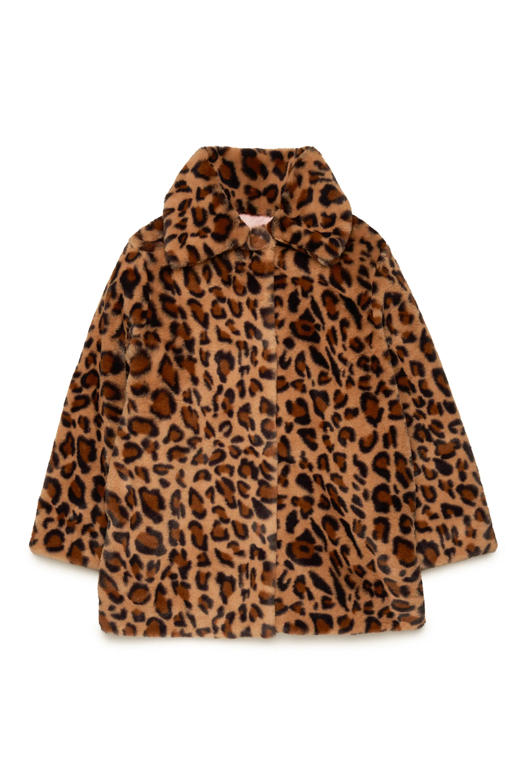 Leopard print coat