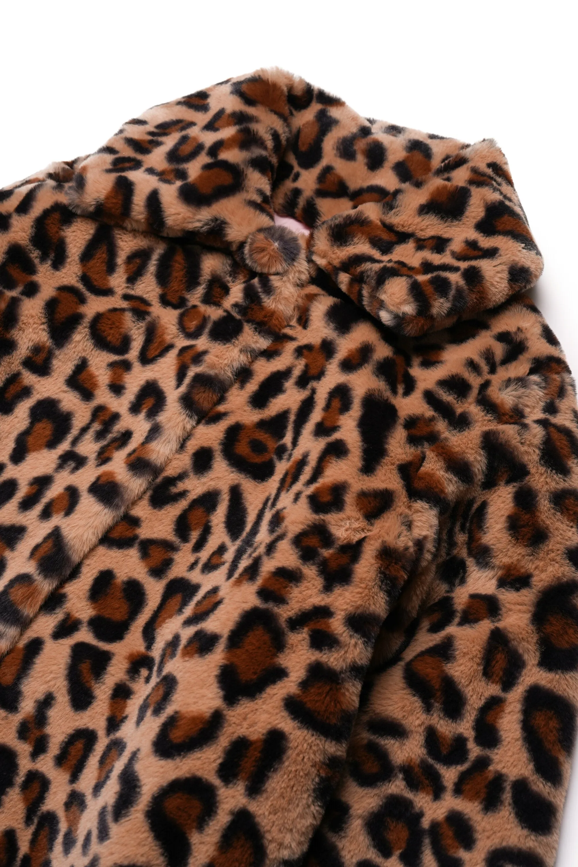 Leopard print coat