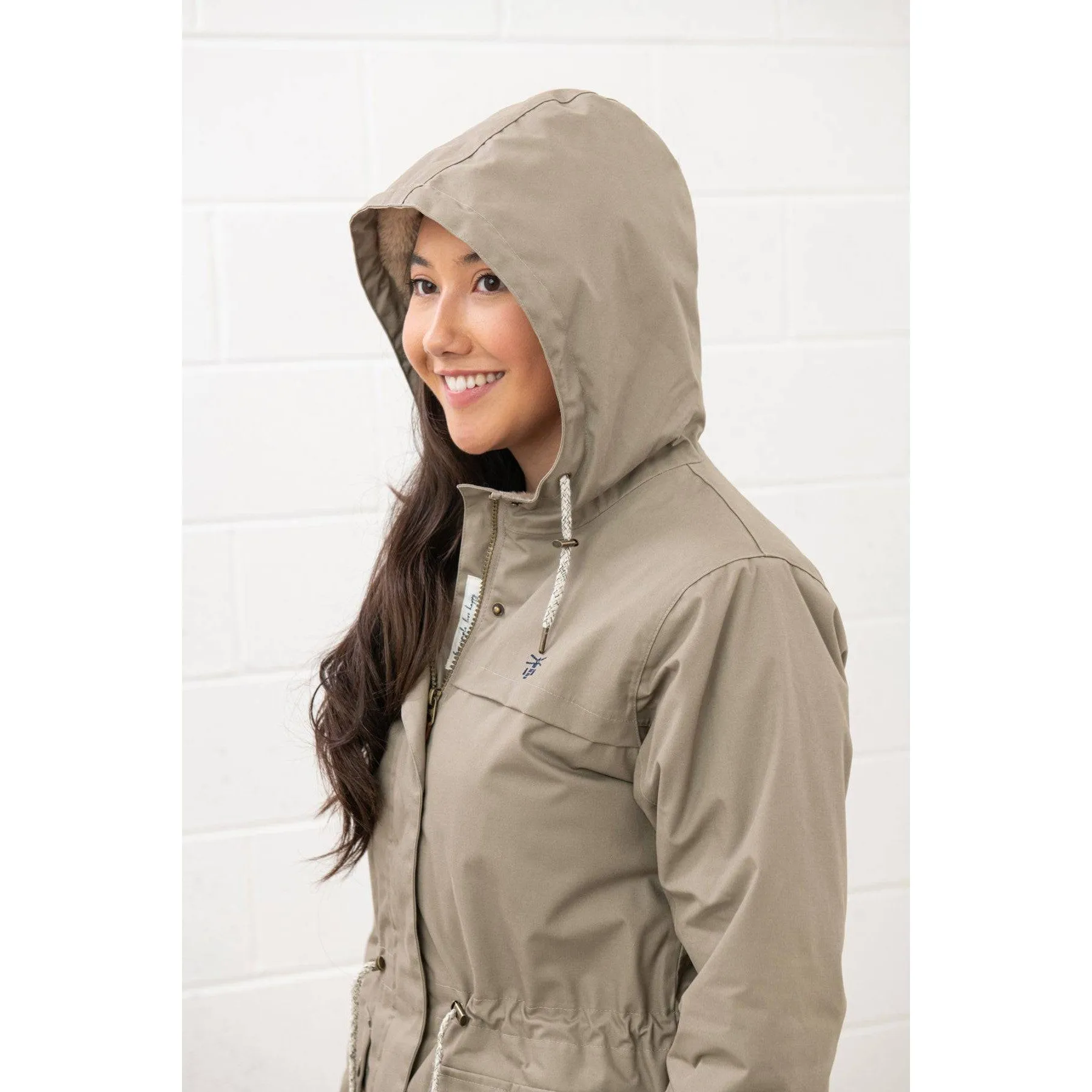 Lighthouse Isobel Mocha Ladies Padded Waterproof Coat