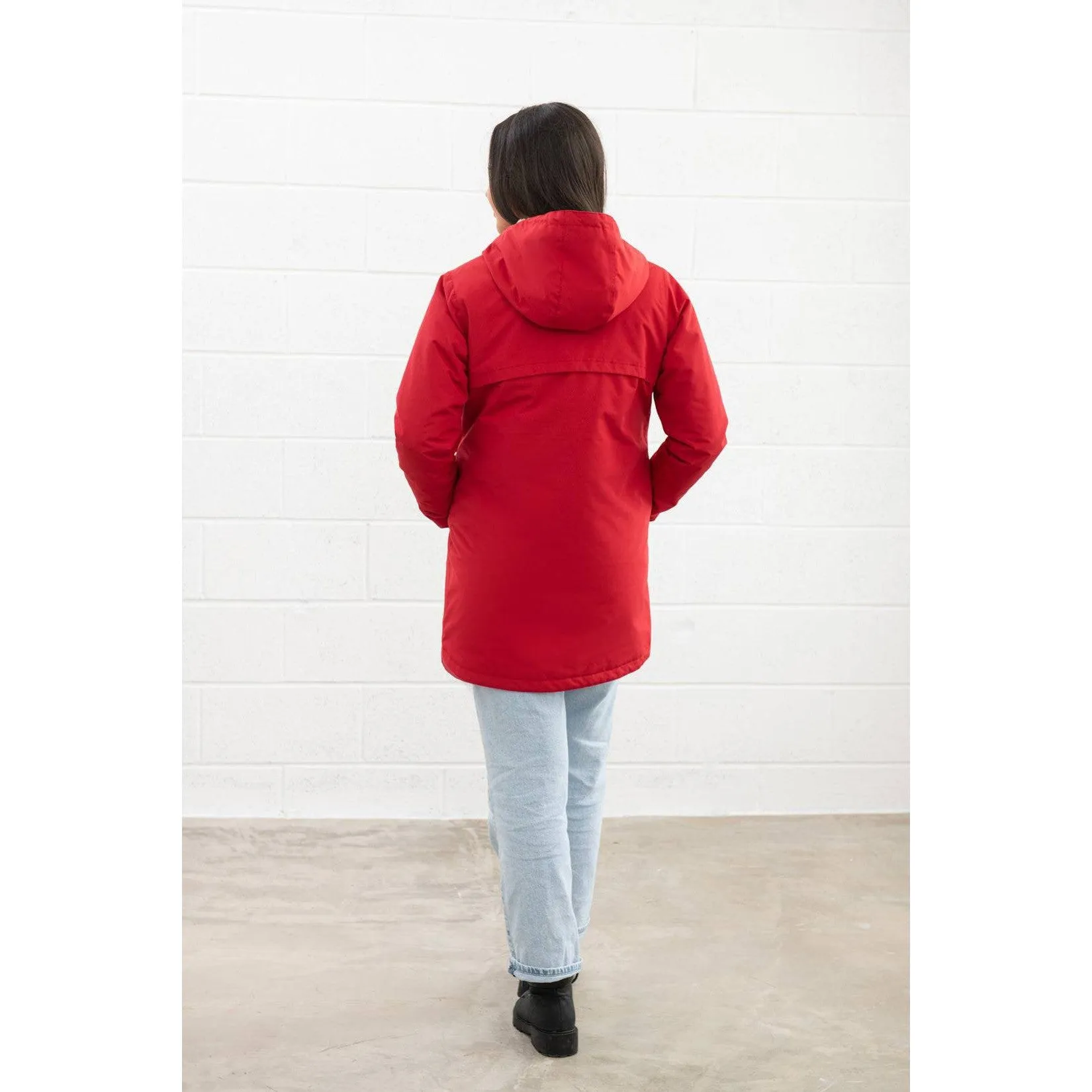 Lighthouse Scarlet Ladies Waterproof Coat Red