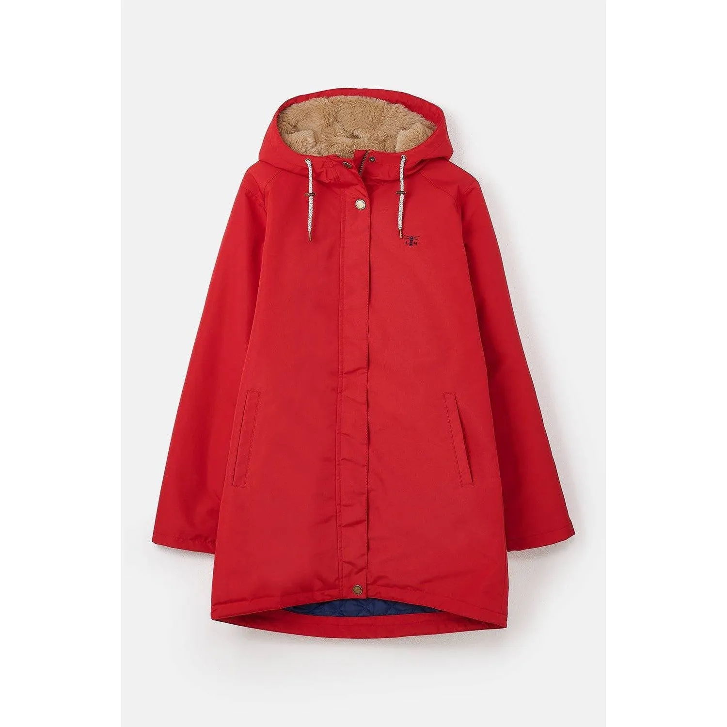 Lighthouse Scarlet Ladies Waterproof Coat Red