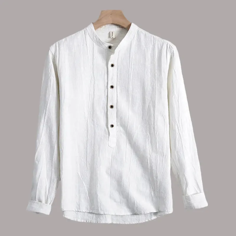 MARIN COVE LINEN SHIRT