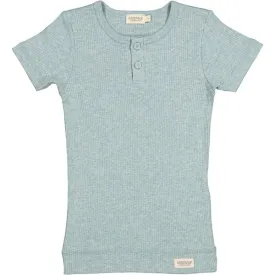 Marmar Short Sleeve Henley- Pistachio