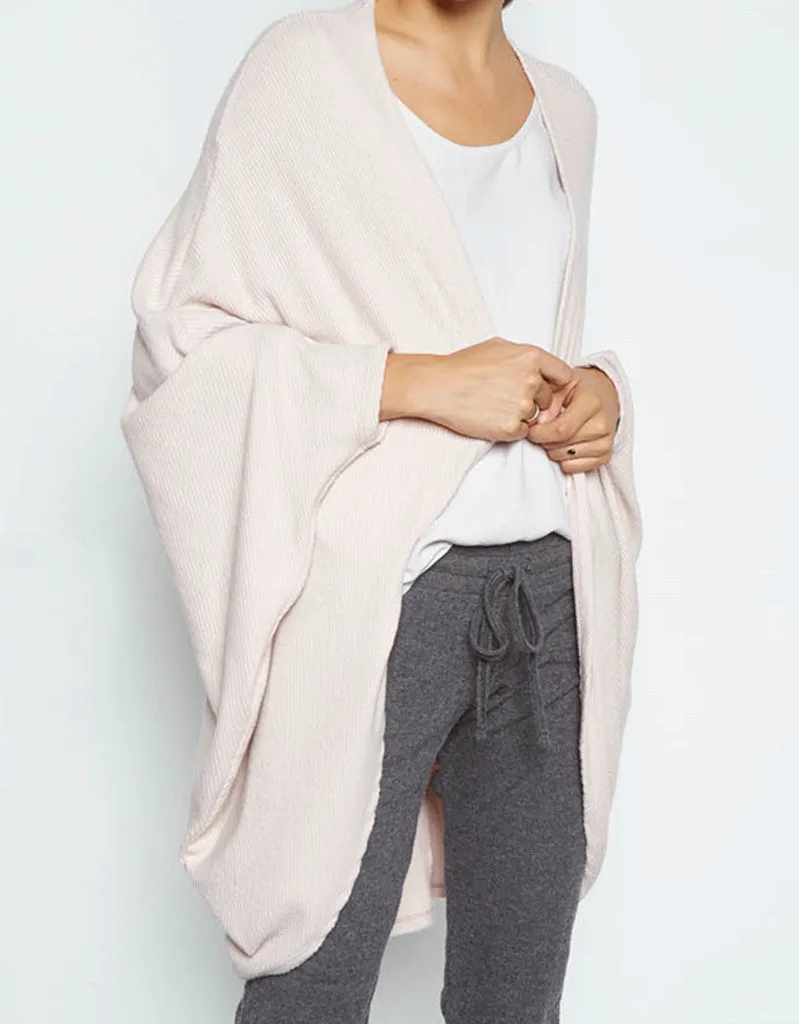 Michael Lauren Easton Cardigan in Blush