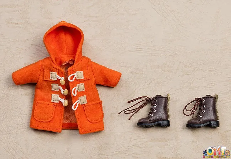 Nendoroid Doll Warm Clothing Set: Boots & Duffle Coat (Beige/Orange)