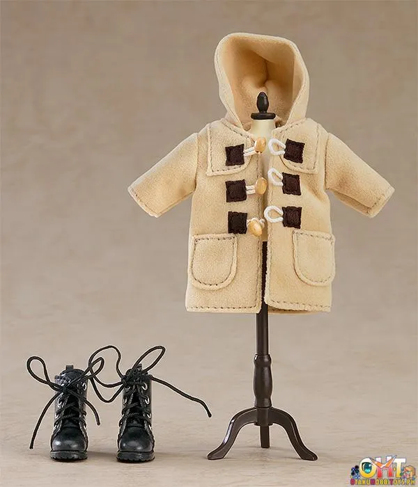 Nendoroid Doll Warm Clothing Set: Boots & Duffle Coat (Beige/Orange)