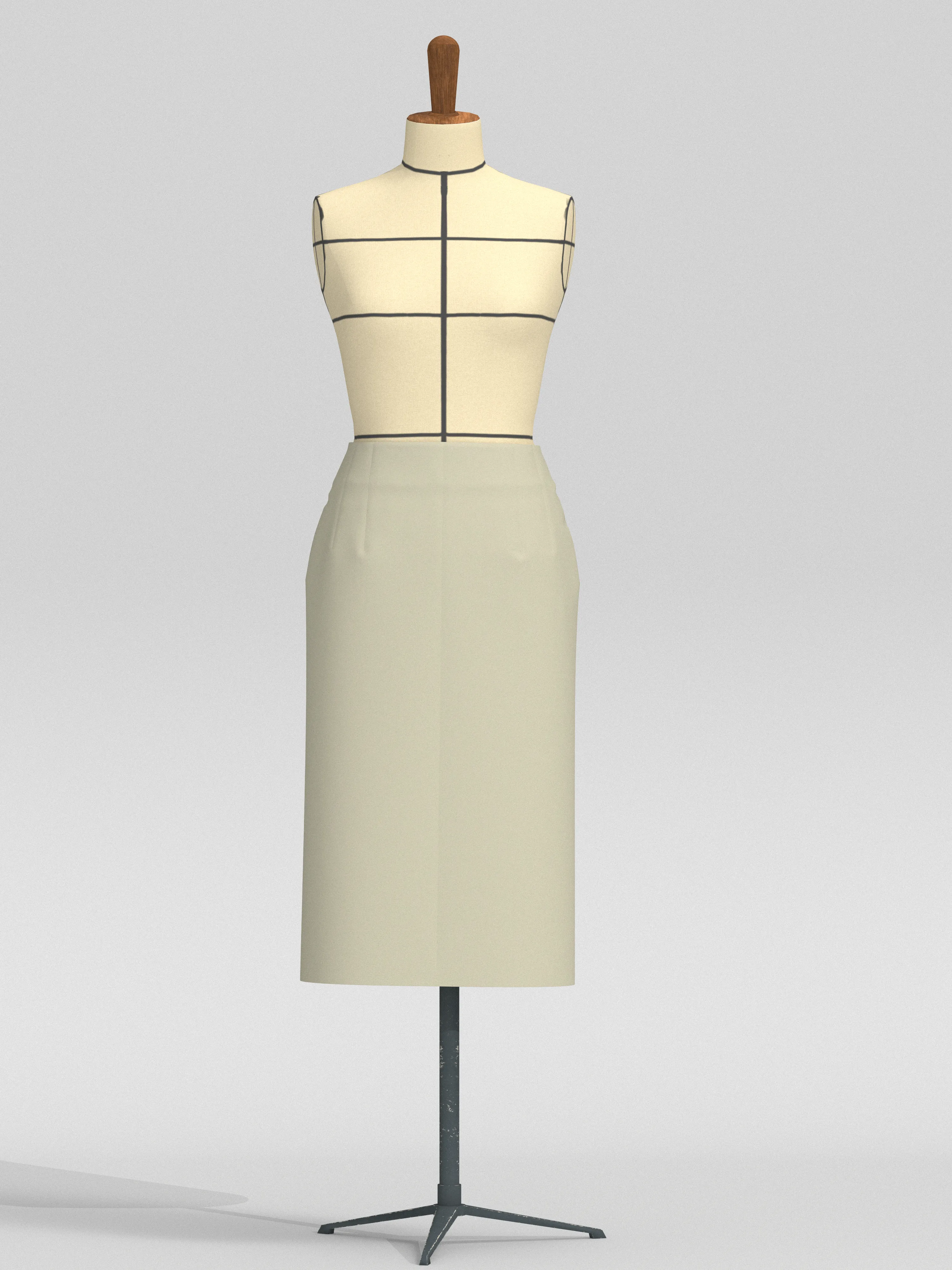 PENCIL SKIRT PATTERN