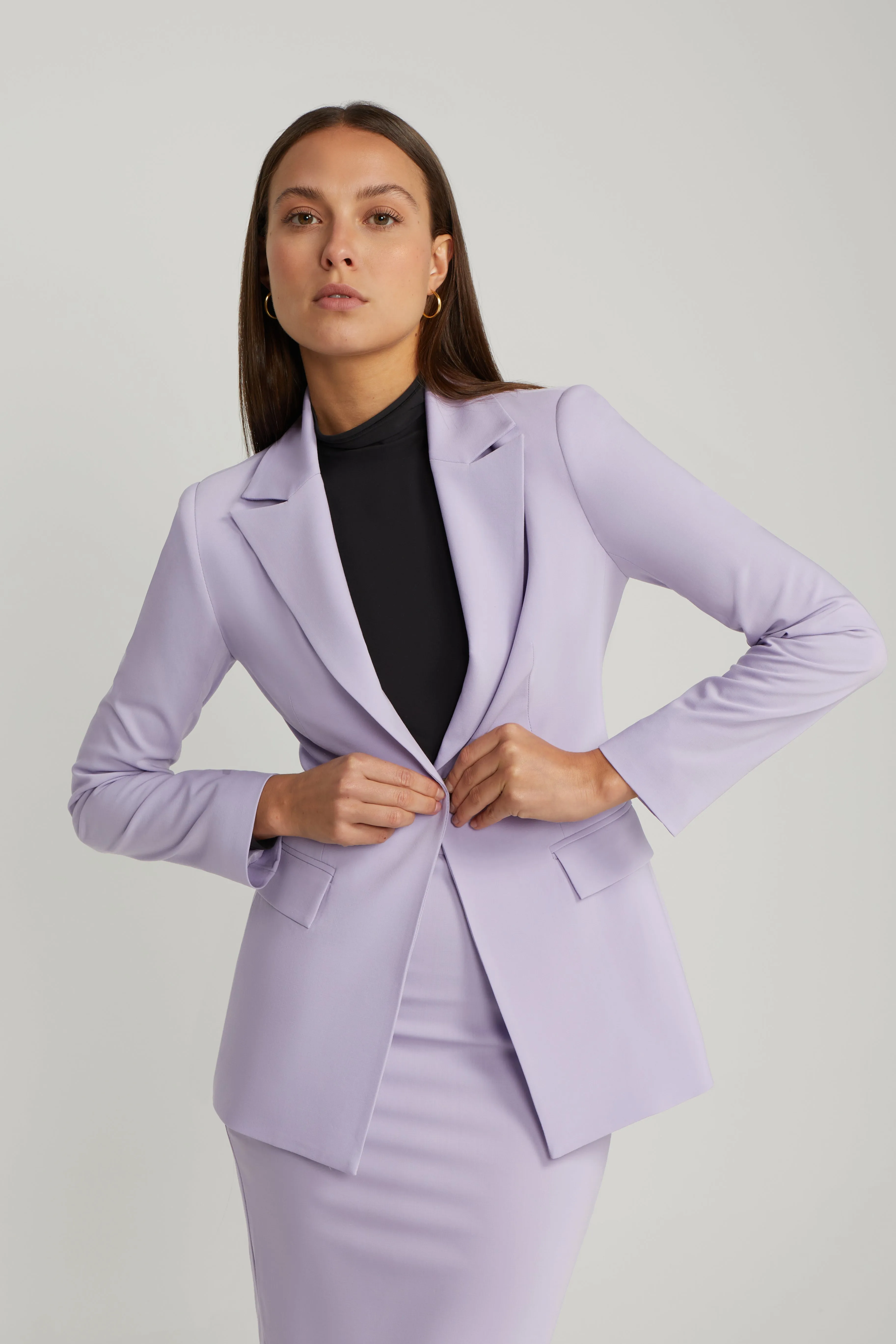 PENCIL SKIRT SET WISTERIA