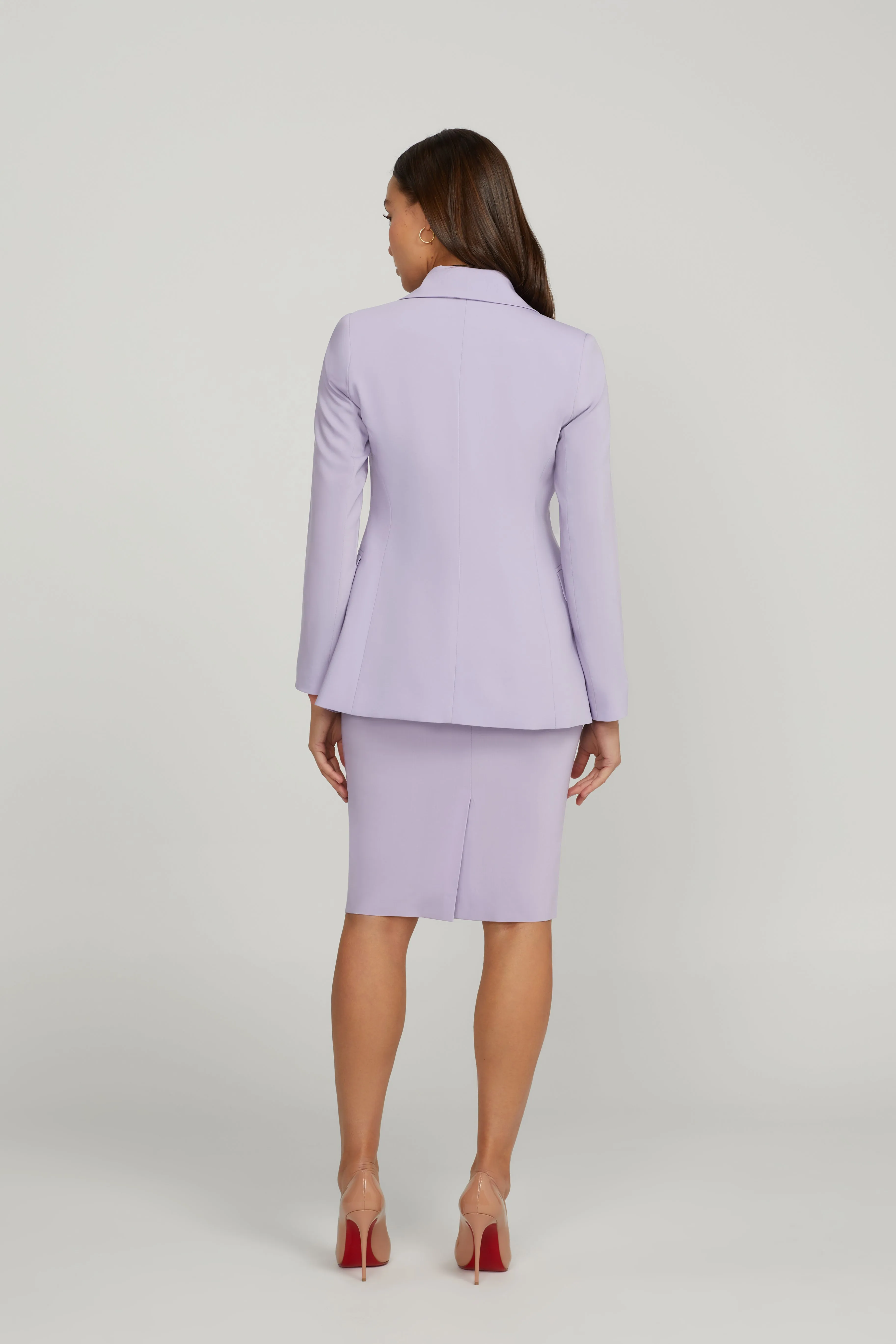 PENCIL SKIRT SET WISTERIA