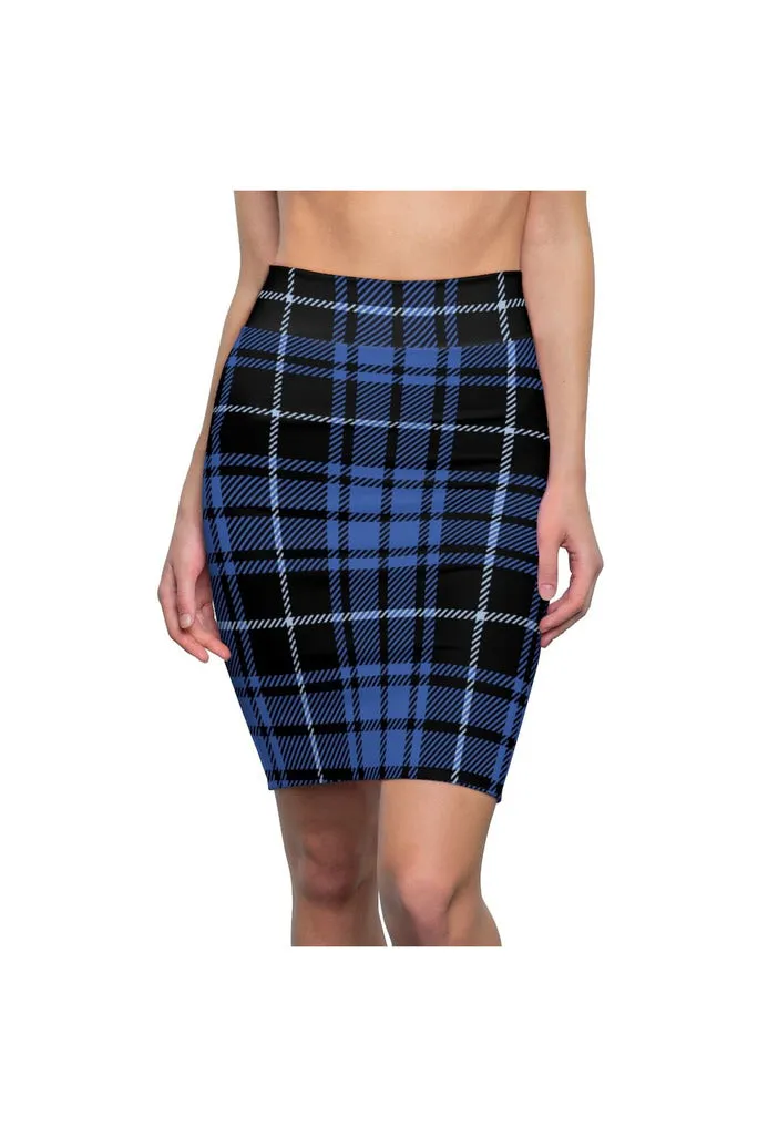 Plaid Women's Pencil Skirt