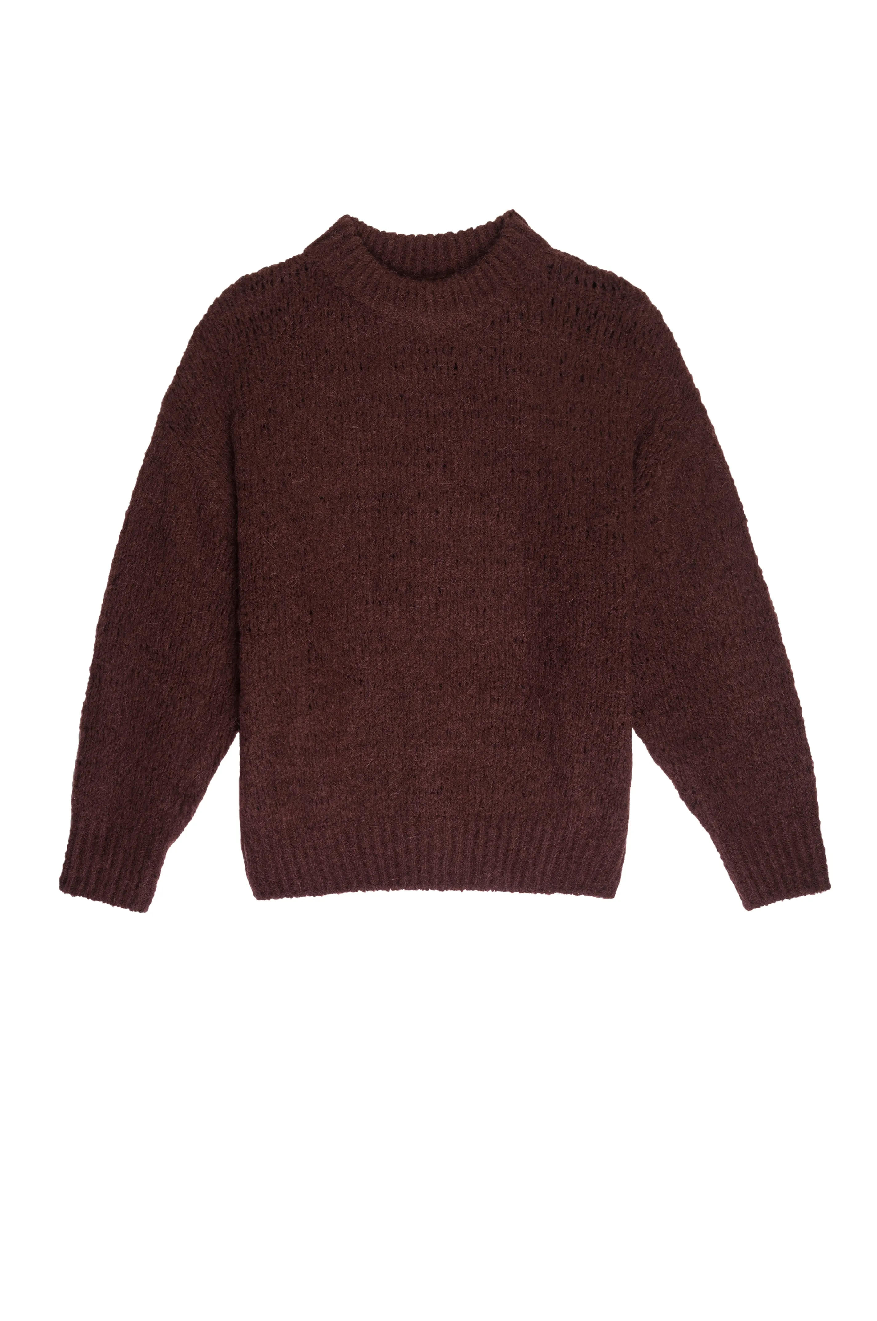 REAGAN SWEATER - RAISIN